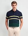 Arrow Sport Horizontal Striped Regular Polo Shirt