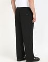 Calvin Klein Jeans Relaxed-Fit Solid Mid Rise Trouser