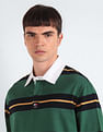 Tommy Hilfiger Horizontal Stripe Oversized Rugby Polo Shirt