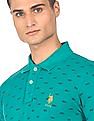 U.S. Polo Assn. Pique Printed Polo Shirt