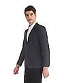 AD by Arvind Tailored Regular Fit Patterned Weave Blazer