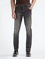 Flying Machine Slash Slim Tapered Fit Mid Rise Jeans