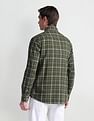 Arrow Sport Tartan Check Herringbone Shirt