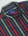 Flying Machine Spread Collar Vertical Stripe Shirt