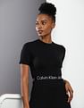 Calvin Klein Brand Tape Solid Dress