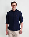 U.S. Polo Assn. Denim Co. Slim Fit Dobby Shirt