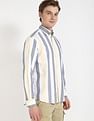 Tommy Hilfiger Striped Relaxed-Fit Oxford Shirt