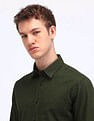 Flying Machine Textured Slim Fit Shirt