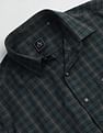 Arrow Sports Tartan Check Twill Shirt