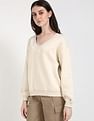 Tommy Hilfiger Regular-Fit Cotton V-Neck Sweatshirt