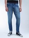 Flying Machine Mankle Relaxed Tapered Fit Flex Knit Jeans