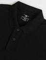 Flying Machine Short Sleeve Solid Polo Shirt
