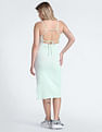 Tommy Hilfiger Small Badge Tie Back Midi Dress