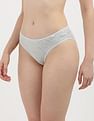 Calvin Klein Underwear Lace Patterned Mid Rise Bikini