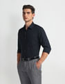 Arrow Windowpane Check Cotton Shirt
