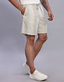 Tommy Hilfiger Loose Fit Striped Mid Rise Shorts