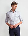 Arrow Manhattan Slim Fit Check Shirt
