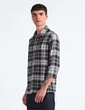 Flying Machine Tartan Check Relaxed Overshirt