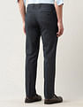 Arrow Newyork Mid Rise Autoflex Textured Trousers