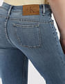 Calvin Klein Jeans Mid Rise Slim Straight Fit Jeans