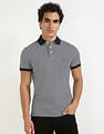 Tommy Hilfiger Striped Slim-Fit Cotton Polo Shirt