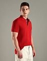 Tommy Hilfiger Solid Regular-Fit Cotton Polo T-Shirt