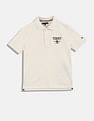 Tommy Hilfiger Kids Boys Logo Regular-Fit Cotton Polo T-Shirt