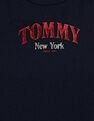 Tommy Hilfiger Kids Girls Logo Regular-Fit Cotton T-Shirt