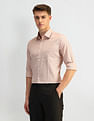 Arrow Manhattan Slim Fit Solid Shirt