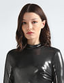 Calvin Klein Long Sleeve Metallic Bodycon Dress