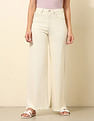 U.S. Polo Assn. Women High Rise Ultra Wide Leg Fit Jeans