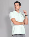 AD by Arvind Vertical Stripe COOL-IT Real Deal Polo Shirt