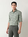 Arrow Manhattan Slim Fit Satin Shirt