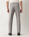 Arrow Regular Fit Dobby Weave Trousers