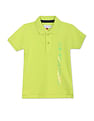 U.S. Polo Assn. Kids Holographic Pique Polo Shirt