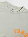 Flying Machine Rear Print Oversized T-Shirt