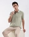 Calvin Klein Jeans Regular-Fit Solid Cotton Polo Shirt