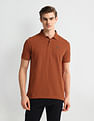 Arrow Sport Horizontal Stripe Cotton Polo Shirt