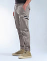 Flying Machine Solid Relaxed Fit Knitted Joggers