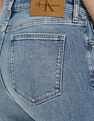 Calvin Klein Jeans Mid-Wash Flared-Fit Mid Rise Jeans