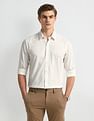 Arrow Newyork Manhattan Slim Fit Windowpane Checked Shirt