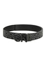 Calvin Klein Monogram Buckle Reversible Belt