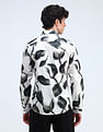 Flying Machine Printed Satin Slim Fit Shirt