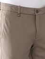 Arrow Newyork Mid Rise Knitted Autoflex Trousers