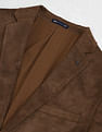 Arrow Zero Calorie Slim Fit Knitted Suede Blazer