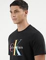 Calvin Klein Crew Neck Monogram T-Shirt