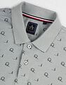Arrow Sports All Over Print Regular Polo Shirt