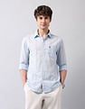 U.S. Polo Assn. Denim Co. Vertical Striped Pure Cotton Shirt