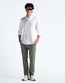 Flying Machine Sateen Cotton Slim Fit Shirt