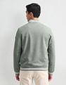 Arrow Sport Stand Neck Knitted Bomber Jacket
